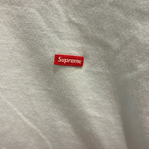 Supreme Small Box Tee in Cyan - Picture 3 of 5